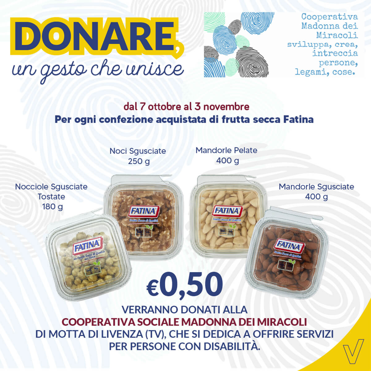 il carrello diventa solidarietà